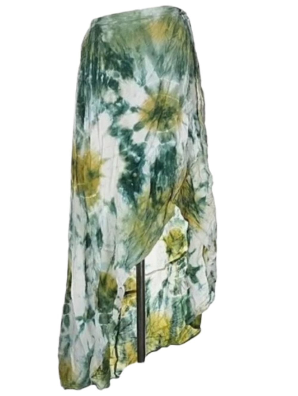Young Fabulous & Broke tie-dye asymmetrical maxi skirt, size XS